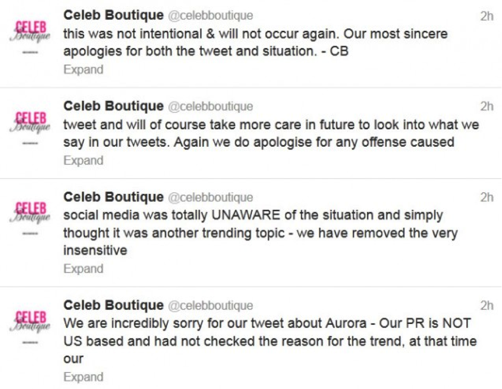 How Not To Use Social Media: Celeb Boutique